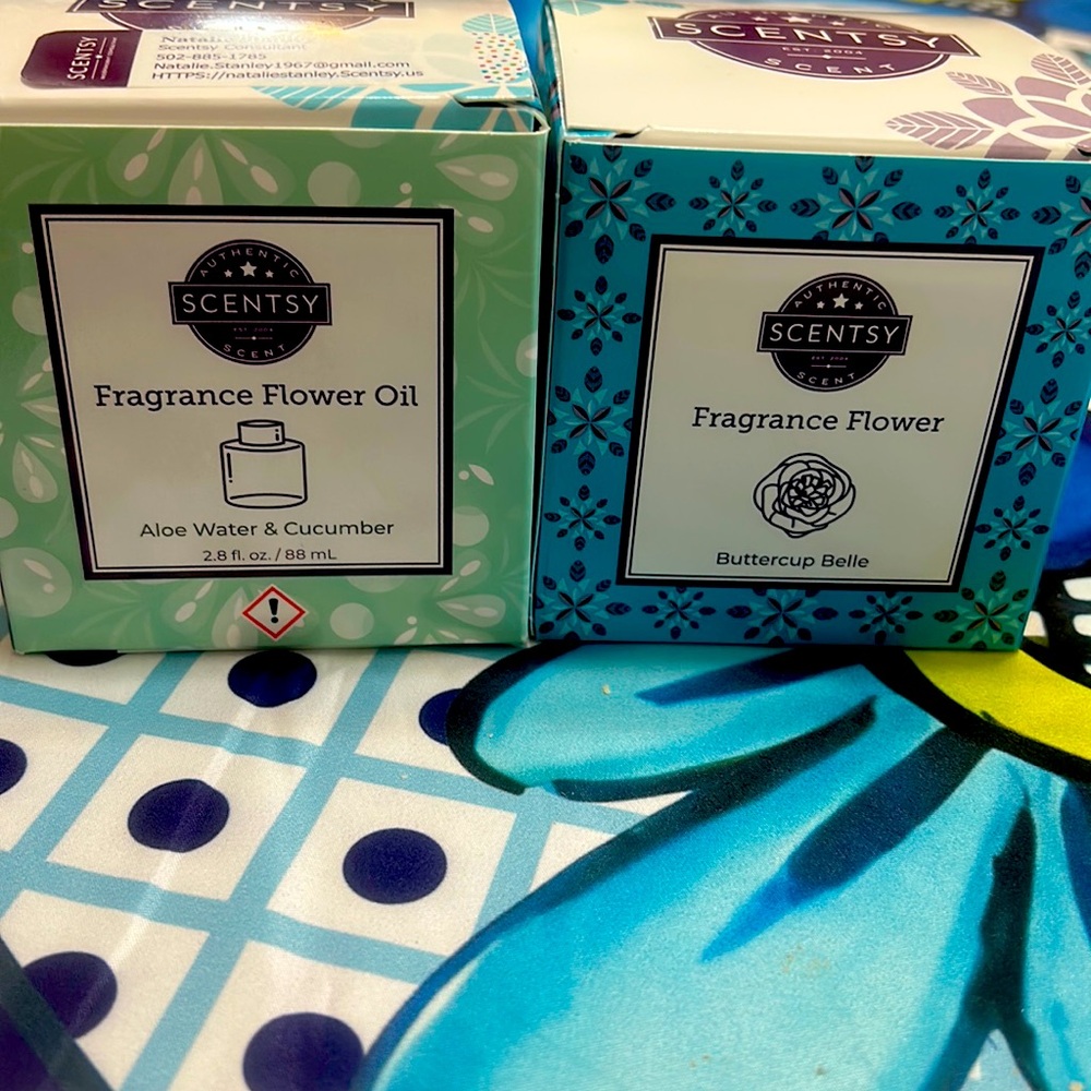 Scentsy fragrance flower